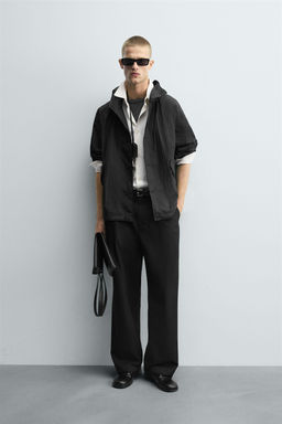 TECHNICAL HOODED JACKET
