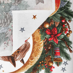 Салфетка хозяйственная 50х60см На коне, вафельное полотно, хлопок 100%, плотность 245г/м2, без упаковки, Символ 2026 года, Домашняя мода (Россия)  фото 2