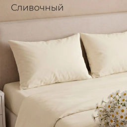 Простынь Евро макс() поплин(василек)