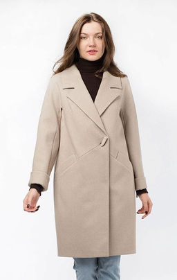 в составе ШЕРСТЬ ,Пальто демисезонное - El podio фото 15