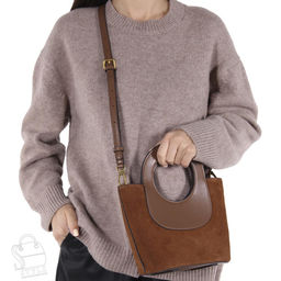 Сумка женская кожаная 56075BDAA brown Baidou      в Новосибирске