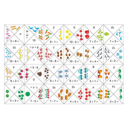 Цена за 2 шт. Развивающий набор Числовой пазл - Iq-zabiaka фото 2