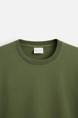 HEAVY WEIGHT SHORT SLEEVE T-SHIRT - Zara фото 44