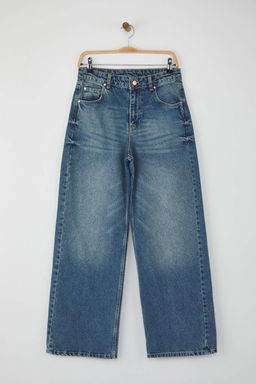 Mavi Yuksek Bel Wide Leg Genis Paca Jeans TWOAW26JE00145 - Trendyolmilla фото 5