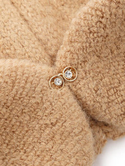 Шапка жен. кид-мох+альп+шерсть LB-N88031A beige - Labbra фото 11