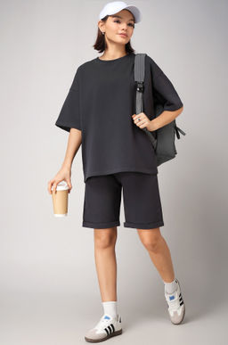 Женский костюм с шортами из футера двухнитки Happyfox