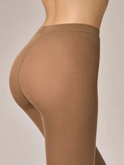 (Omsa) Lasticotton beige