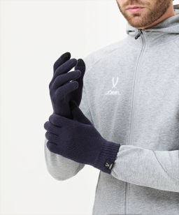 Перчатки JOGEL ESSENTIAL Team Knitted Gloves, черный  фото 4