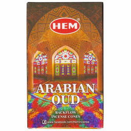 Благовония прямоугольные "пуля" Arabian Oud АРАБСКИЙ УД, 10 конусов