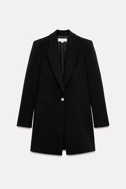 LONG BLAZER WITH SHOULDER PADS - Zara фото 5