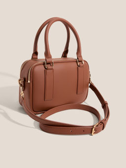 Женская сумка с ручками LOVE MOSCHINO PURE ESSENTIAL Артикул 4561269, коричневый  фото 3