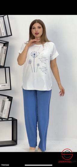 Женский брючный костюм двойка - Bruno фото 2