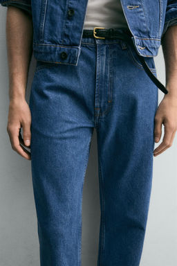 JEANS STRAIGHT ANKLE FIT / Azul - Zara фото 5