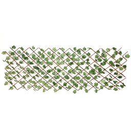 Забор декоративный "Кленовый лист" при ширине 2 м высота 0,95 м (h-1,2м в сложенном), Зеленый