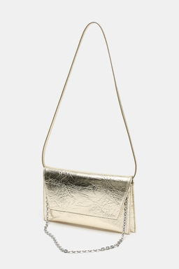 EMBOSSED FLAP BAG - Zara фото 3