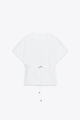 HEAVY COTTON T-SHIRT - Zara фото 7