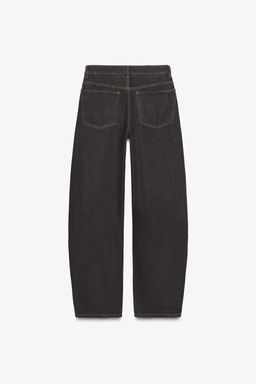 TRF CURVE HIGH-WAIST JEANS - Zara фото 10