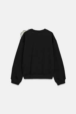 ORGANZA FLOWER SWEATSHIRT - Zara фото 6