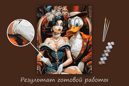 ФРЕЯ PNB/PL-299 Набор для раскрашивания по номерам Роскошная парочка