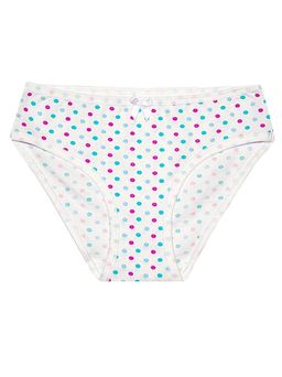 Трусы д/дев. молочный горох 5008 - Карамелли фото 2