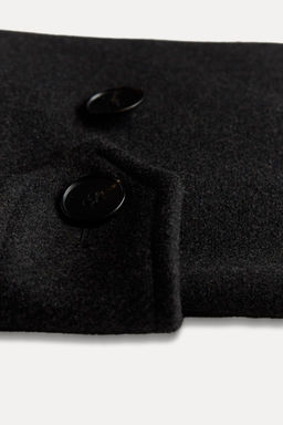 ZW COLLECTION SHORT WOOL BLEND COAT - Zara фото 10