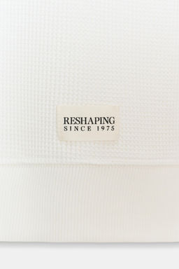 WAFFLE T-SHIRT WITH LABEL - Zara фото 8