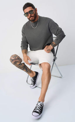 Лонгслив P511-01002 d.grey