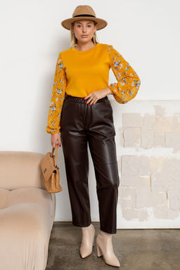 Джемпер АА-34 горчица