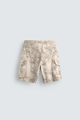 BERMUDA CARGO RELAXED FIT LAVADO / Estampado - Zara фото 8