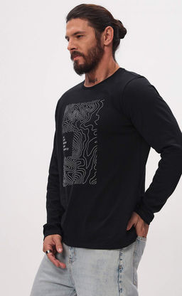 Лонгслив P521-1001-894 black