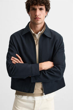 CROPPED ZIP-UP JACKET - Zara фото 5