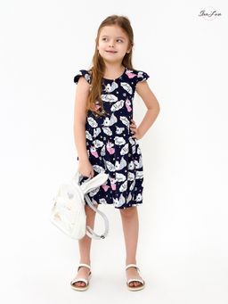Платье Бабочка единороги синий - Sovalina фото 6