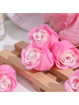 Розы мыльные, бело-розовые, набор, 81 шт. - SB BEAUTY фото 2