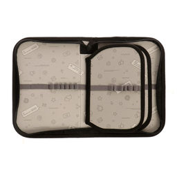 Цена за 3 шт. Пенал школьный, 3 секции, 14×21×4 см «Кеды»