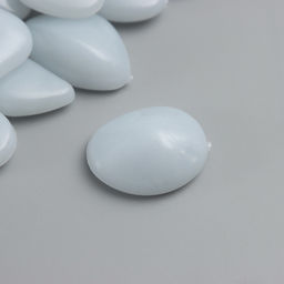 Цена за 2 шт. Декор для творчества пластик светится в темноте «Белые камешки», набор 12 шт.