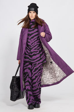 Пальто ежевика - Eola фото 5