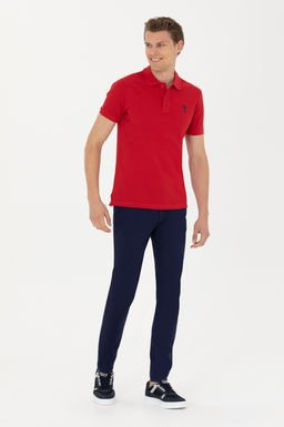 Erkek Slim Fit Lacivert Kanvas Pantolon - U.s. polo assn фото 3