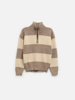 ACOOLA / Свитер детский для мальчиков Albert бежевый фото 2