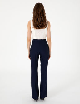 Lacivert Kuma_ Pantolon