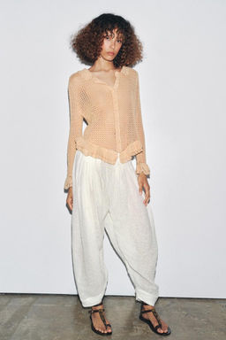 CROCHET CARDINGAN - Zara фото 5