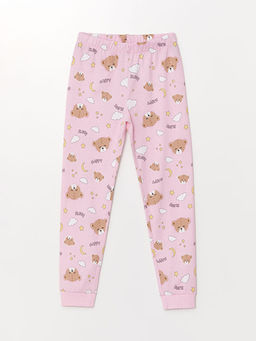 Beli Lastikli K?z ?ocuk Pijama Alt