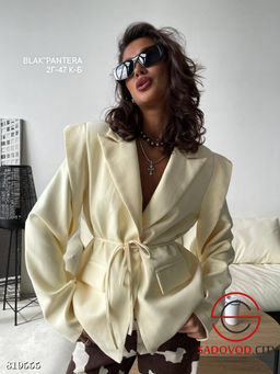 Пиджак женский на завязках