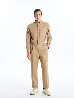 Regular Fit Uzun Kollu Kadife Erkek G?mlek