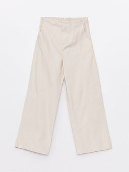 Beli Lastikli Wideleg K?z ?ocuk Pantolon