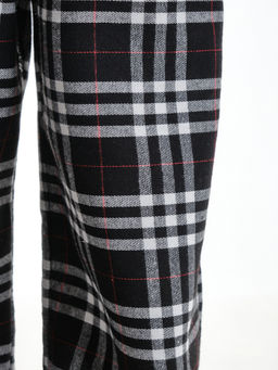 Брюки палаццо спортивные штаны для девочки одежда в клетку UD 7875(5161) кофе/беж клетка - Mini maxi фото 23