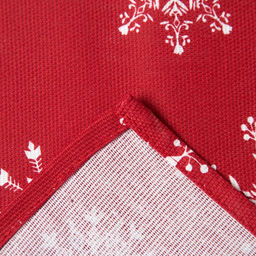 Полотенце Доляна Белые снежинки 40х70 см, 100% хлопок, 164 г/м2  фото 4