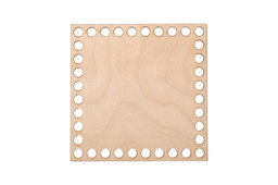 Заготовка для декорирования Mr. Carving БА-10 Панно с перфорацией Квадрат фанера 12 х 12 х 0.4 см