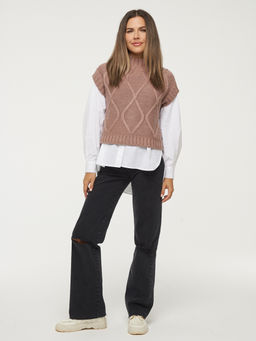 Жилет женский 5222-1709. 280 вечерний вереск