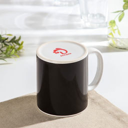 Кружка-хамелеон керамическая Доляна С праздником весны тебя!, 350 мл, цвет бежевый  фото 4