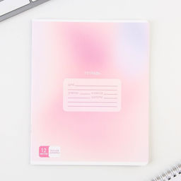 Тетрадь А5, 12 листов на скрепке в косую линейку Школьные принадлежности, 5 видов МИКС, белизна 96% . - Artfox study фото 13